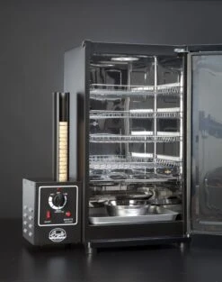 Bradley Original Smoker 4-Rack / Elektro Räucherofen -Rosle Grills Geschaft 13236 Bradley Smoker original offen