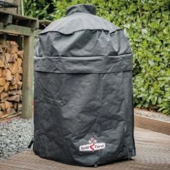 Grillfürst Abdeckhaube / Schutzhülle Kugelgrill 57cm Passend Für Weber Master Touch, Weber Original, Napoleon, Outdoorchef -Rosle Grills Geschaft 18 017 Grillfuerst Abdeckhaube HL Mood 06