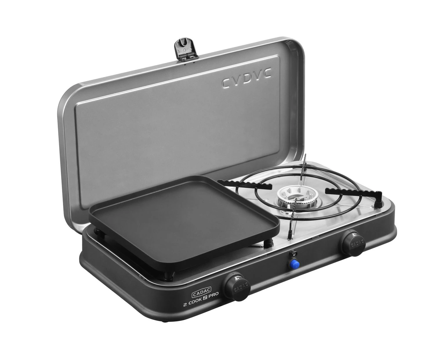 CADAC Grillplatte Für 2-Cook Gaskocher, 25 X 25cm, Glatt 1 CADAC Grillplatte Für 2-Cook Gaskocher, 25 X 25cm, Glatt