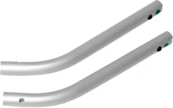 Rösle Ersatzteil: 2 Rohrelemente Kurz Mit Bohrung Für Radachsen Für Smoker No.1 F50 Und F50-S