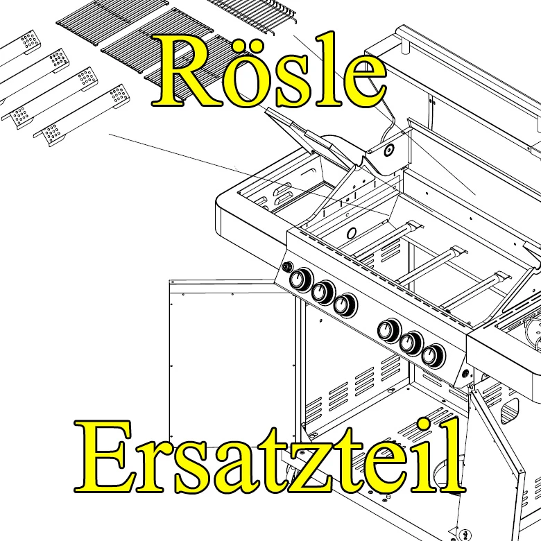 Rösle Ersatzteil: Fettableitblech Mit Hitzeschild Für Videro G3 Und G3-S 1 Rösle Ersatzteil: Fettableitblech Mit Hitzeschild Für Videro G3 Und G3-S