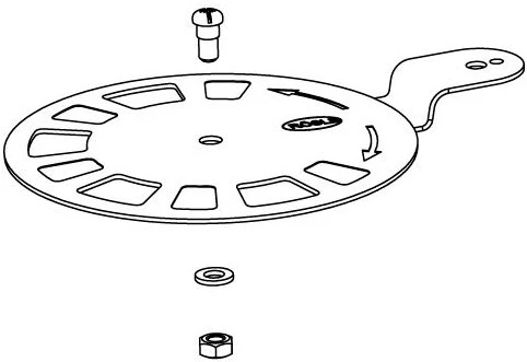 Rösle Ersatzteil: Lüftungsschieber Inkl. Schraubensatz (ohne Griff) Für Kugelgrill No.1 F50 Air Und F60 Air 1 Rösle Ersatzteil: Lüftungsschieber Inkl. Schraubensatz (ohne Griff) Für Kugelgrill No.1 F50 Air Und F60 Air