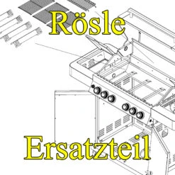 Rösle Ersatzteil: Feuerschale Ohne Anbauteile Für Kugelgrill No.1 F60 Air