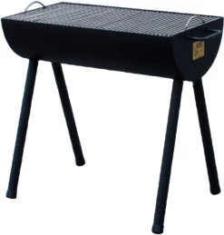 JOE´s Barbeque JOE´s 20" Half Barrel Holzkohlegrill Mit Edelstahl Grillrost