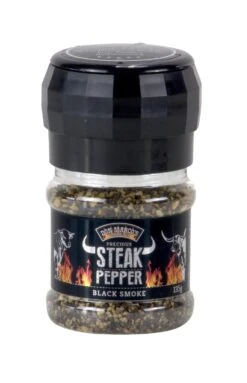 Don Marcos Steak Peffer - Black Smoke - Mit Mühlenaufsatz, 135 G