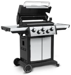 Broil King Signet 390 Gasgrill Inkl. Drehspieß + Grillfürst Fettschiene - Modell 2023 -Rosle Grills Geschaft 21503 Broil King Signet 390 946882 SIDE02