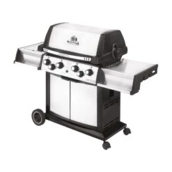 Broil King Sovereign 490 XL Gasgrill Inkl. Drehspieß + Grillfürst Fettschiene -Rosle Grills Geschaft 21506 broil king sovereign 490 xl seitlich