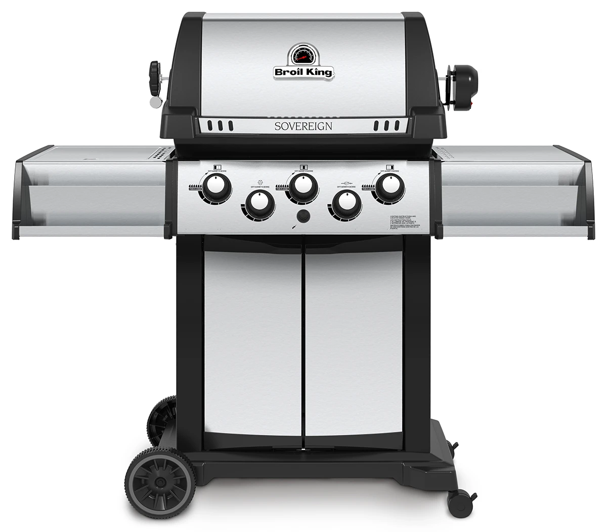Broil King Sovereign 390 Gasgrill Inkl. Drehspieß + Grillfürst Fettschiene 2 Broil King Sovereign 390 Gasgrill Inkl. Drehspieß + Grillfürst Fettschiene – Bild 2