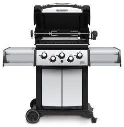 Broil King Sovereign 390 Gasgrill Inkl. Drehspieß + Grillfürst Fettschiene 21 Broil King Sovereign 390 Gasgrill Inkl. Drehspieß + Grillfürst Fettschiene -Rosle Grills Geschaft 21507 Broil King Sovereign 390 987882 offen