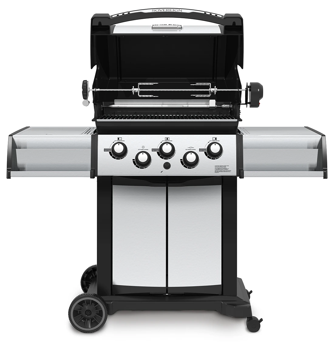 Broil King Sovereign 390 Gasgrill Inkl. Drehspieß + Grillfürst Fettschiene 3 Broil King Sovereign 390 Gasgrill Inkl. Drehspieß + Grillfürst Fettschiene – Bild 3