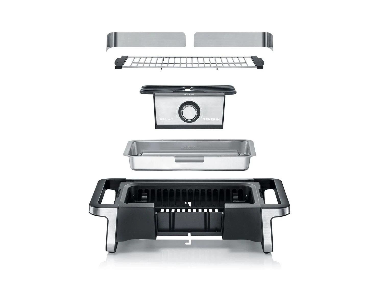 Severin Elektro Tischgrill SENOA Style - 2.500 W 2 Severin Elektro Tischgrill SENOA Style - 2.500 W – Bild 2