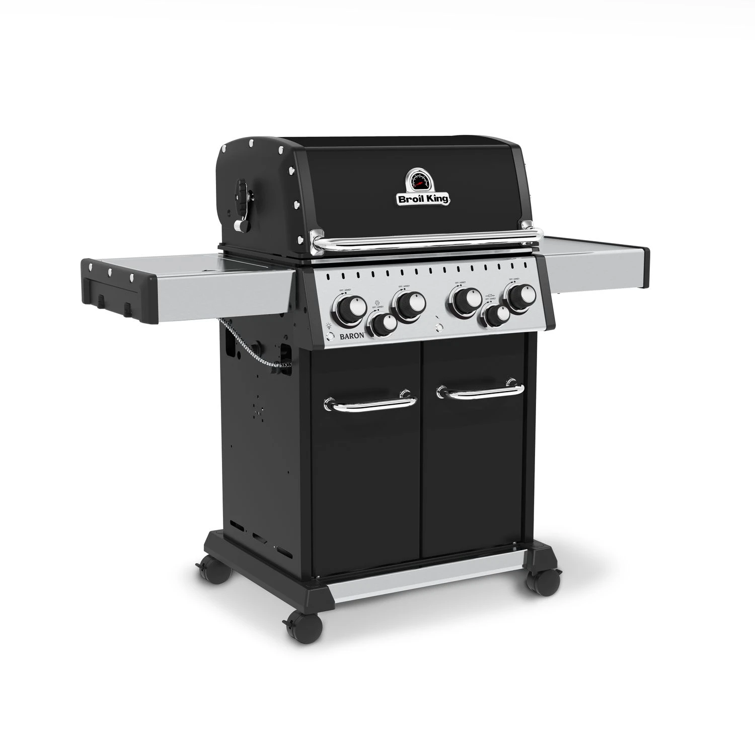 Broil King Baron 490 Black Gasgrill Inkl. Drehspieß - Modell 2023 - Grillfürst Deal Mit Zusätzlichen Edelstahl Grillrosten 2 Broil King Baron 490 Black Gasgrill Inkl. Drehspieß - Modell 2023 - Grillfürst Deal Mit Zusätzlichen Edelstahl Grillrosten – Bild 2