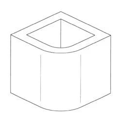 Palazzetti Verlängerungselement Für Schornstein, Außenmaß 30 X 30 X 25 Cm, 762030440