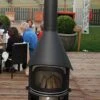 Girse Grillkamin Edelstahl Duo Exclusiv Typ 2 / Schwarz