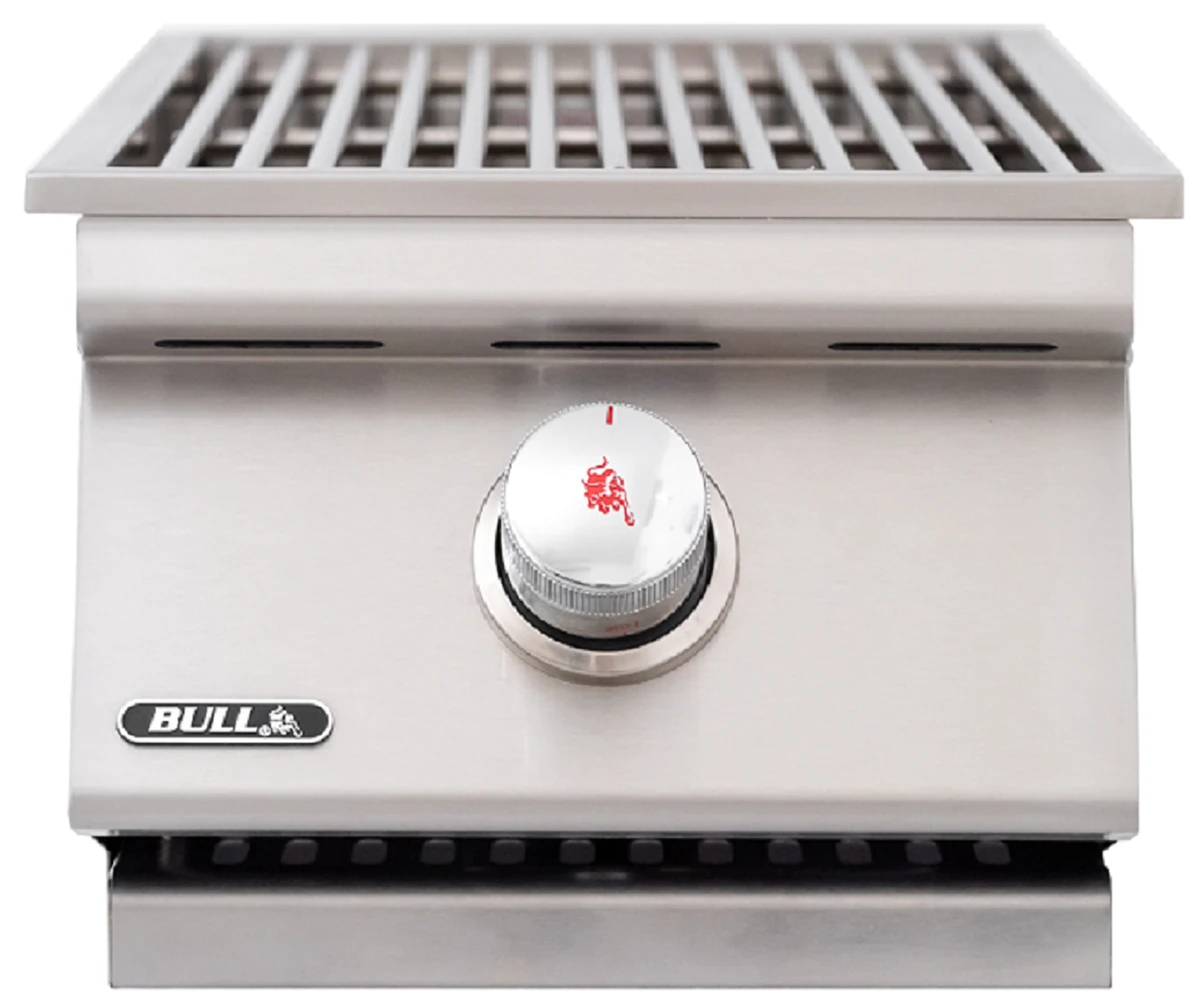 BULL Infrarot Einbau Seitenbrenner / Edelstahl / Slide-In 1 BULL Infrarot Einbau Seitenbrenner / Edelstahl / Slide-In