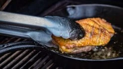 Grillfürst Edelstahl Grillzange 54 Cm - Borussia Dortmund Edition -Rosle Grills Geschaft BVB Grillzange Pfanne Fleisch wenden