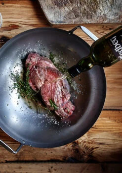 The Bastard Carbonstahl Wok Ø 40 Cm 6 The Bastard Carbonstahl Wok Ø 40 Cm -Rosle Grills Geschaft Bastard Carbonstahl Wok Anwendung