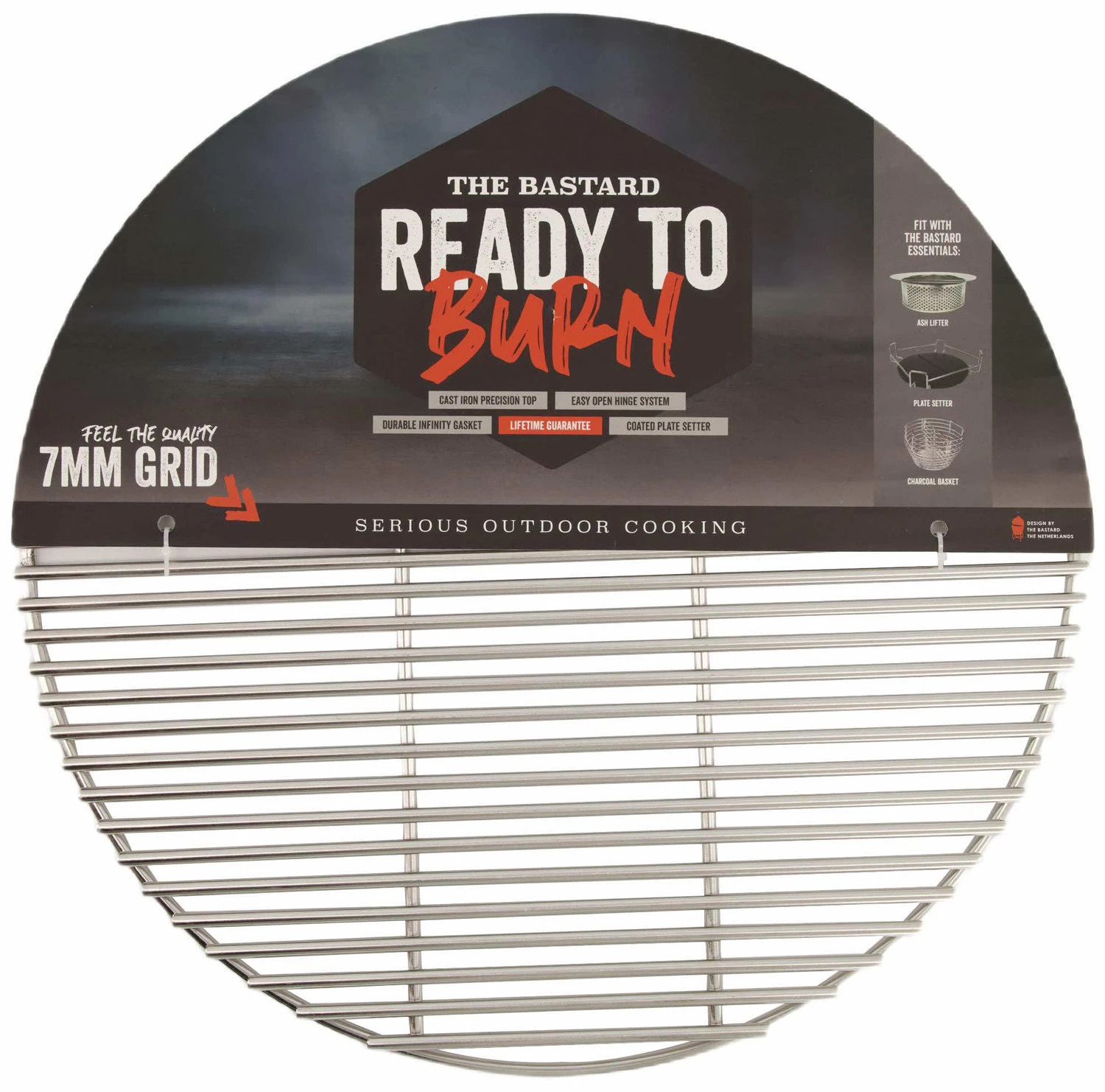 The Bastard Edelstahl Grillrost Large Ø 48 Cm 1 The Bastard Edelstahl Grillrost Large Ø 48 Cm