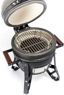 The Bastard Keramikgrill Urban Small - Schwarz Matt - Modell 2023 -Rosle Grills Geschaft Bastard Keramikgrill Urban Small Grillrostsystem BU206