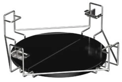 The Bastard Keramikgrill Urban Large - Solo - Schwarz Matt - Modell 2023 -Rosle Grills Geschaft Bastard Large Grillrostsystem BB840