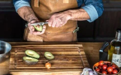 Big Green Egg Messerset -Rosle Grills Geschaft Big Green Egg Gemuesemesser Avocado