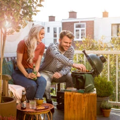 Big Green Egg Mini Keramikgrill Starter - Paket -Rosle Grills Geschaft Big Green Egg Mini Balkongrill Kompaktgrill 1