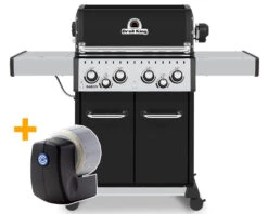 Broil King Baron 490 Black Gasgrill Inkl. Drehspieß - Modell 2023 - SMART Deal Inkl. Grillfürst Grill Control -Rosle Grills Geschaft Broil King Smart Grill Baron 490 Grillfuerst Grill Control 1