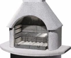 Buschbeck Gartenkamin Malibu Weiß