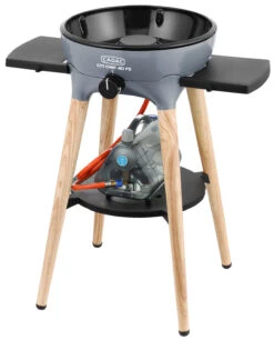 CADAC Gasgrill Citi Chef 40 FS BBQ / Dome Steel Grey, 50 Mbar -Rosle Grills Geschaft CADAC Citi Chef 40 FS Steel Grey 3 Gaskartuschen 1