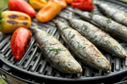 CADAC Camping Gasgrill Grillo Chef 40 / BBQ + Chef Pan + Dome - 50mbar 13 CADAC Camping Gasgrill Grillo Chef 40 / BBQ + Chef Pan + Dome - 50mbar -Rosle Grills Geschaft CADAC Gasgrill Grillo Chef 40 Grillrost 3