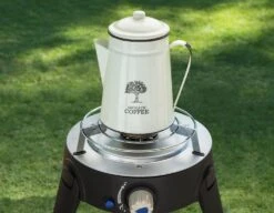 CADAC Camping Gasgrill Safari Chef 30 HP - Kartuschenbetrieb -Rosle Grills Geschaft CADAC Safari Cehf mit Kaffeekanne 4