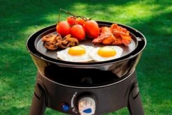CADAC Camping Gasgrill Safari Chef 30 LP - 30 Mbar -Rosle Grills Geschaft CADAC Safari Chef Grillplatte Spiegelei 2
