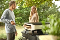 COZZE Pizzaofen Elektrisch 42,5 Cm (17") - Inkl. Pizzastein & Hitzeschild -Rosle Grills Geschaft COZZE Elektro Pizzaofen 17 Zoll Lifestyle