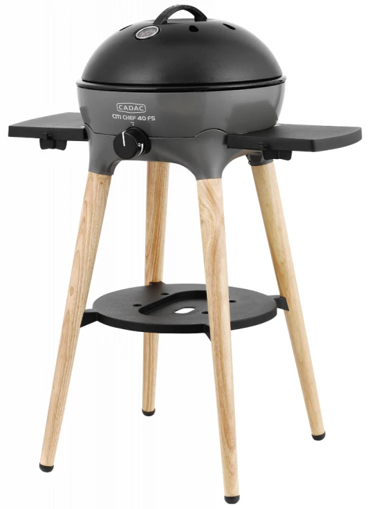 CADAC Gasgrill Citi Chef 40 FS BBQ / Dome Flint Grey, 30 Mbar 2 CADAC Gasgrill Citi Chef 40 FS BBQ / Dome Flint Grey, 30 Mbar – Bild 2