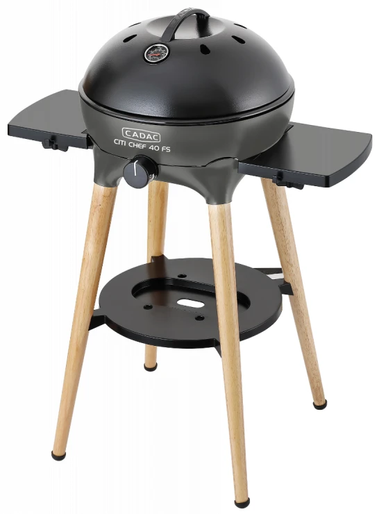 CADAC Gasgrill Citi Chef 40 FS BBQ / Dome Flint Grey, 30 Mbar 1 CADAC Gasgrill Citi Chef 40 FS BBQ / Dome Flint Grey, 30 Mbar