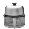 Cobb Grill Premier AIR Deluxe Holzkohlegrill - Inkl. Tragetasche, Grillplatte, Bratenrost, Pfanne, 1x Cobble Stones 6er