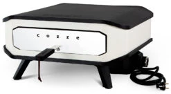 COZZE Pizzaofen Elektrisch 42,5 Cm (17") - Inkl. Pizzastein & Hitzeschild -Rosle Grills Geschaft Cozze Elektro Pizzaofen 17 Zoll Hitzeschild