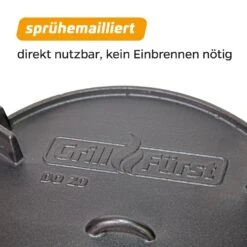 Grillfürst Dutch Oven BBQ Edition DO20 -Rosle Grills Geschaft Dutchoven 03 19 047