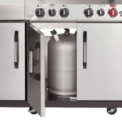 Enders Gasgrill Kansas II Pro 4 SIK Profi Turbo -Rosle Grills Geschaft Enders Gasgrill Kansas II Pro 4 SIK Profi Turbo Gasflasche