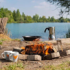 Fennek 4Fire - Mobiler 2-Zonen Grillrost -Rosle Grills Geschaft Fennek 4Fire Grillrost Lagerfeuer