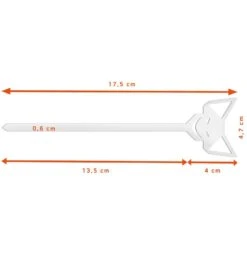 Fennek Burgerspieße 6er Set -Rosle Grills Geschaft Fennek Burgerspiesse Set Abmessungen