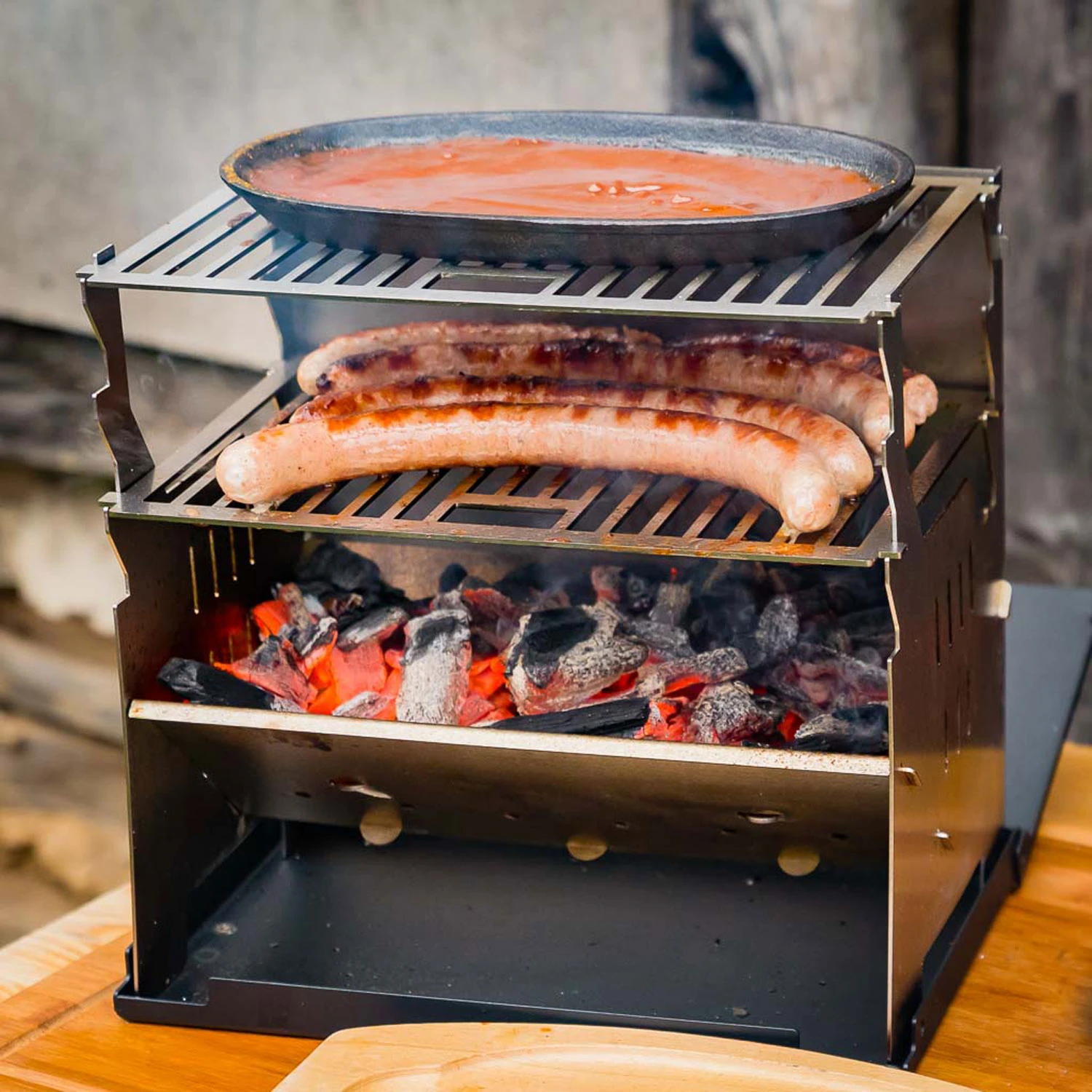 Fennek Edelstahl Grillrost 2 Fennek Edelstahl Grillrost – Bild 2