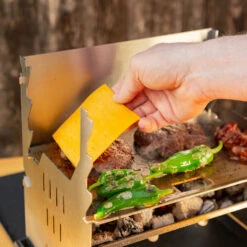 Fennek Edelstahl Plancha / Grillplatte -Rosle Grills Geschaft Fennek Edelstahl Plancha Grillplatte Zubereitung