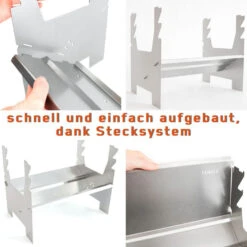 Fennek Grill 2.0 -Rosle Grills Geschaft Fennek Grill 2 Aufbau