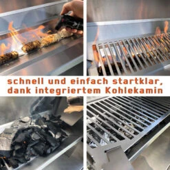 Fennek Grill 2.0 -Rosle Grills Geschaft Fennek Grill 2 Kohle anzuenden