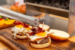 Fennek Grillzange Groß Edelstahl -Rosle Grills Geschaft Fennek Grillzange gross Burger belegen