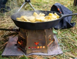Fennek Erweiterungskit Für Hobo Kocher Basic -Rosle Grills Geschaft Fennek Hobo Kocher Basic Erweiterungskit Anwendung 01