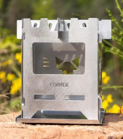 Fennek Hobo Kocher Premium Zum Klappen / Edelstahl Mit Tasche Und Aschewanne -Rosle Grills Geschaft Fennek Hobo Kocher Premium Edelstahl Lifestyle