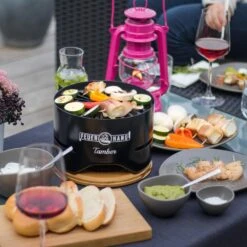 Feuerhand Tischgrill Tamber Schwarz -Rosle Grills Geschaft Feuerhand Tamber Tischgrill schwarz Lifestyle