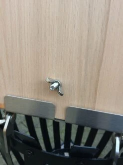 Flammlachsbrett Buche 140mm Schraub-Variante Mit 11mm Nut -Rosle Grills Geschaft Flammlachsbrett Schrauben Hinten